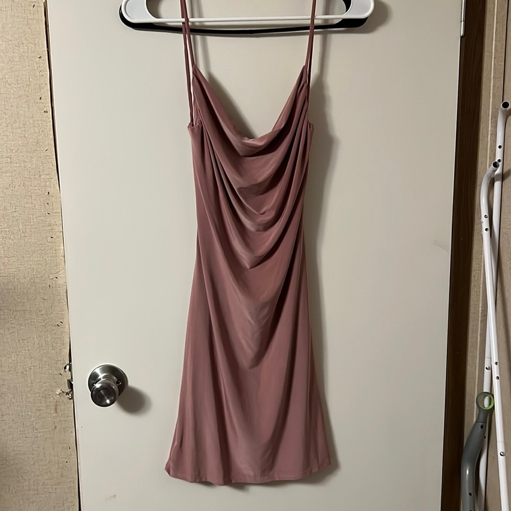 Beautiful backless mini dress